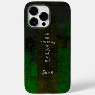 Coque Pour Pour iPhone 14 Pro Max Jean 14:6 Verset de la Bible Citation Inspirante d