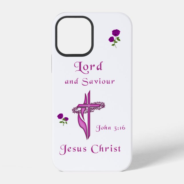 Coque iPhone Jean 3:16 (Verso)