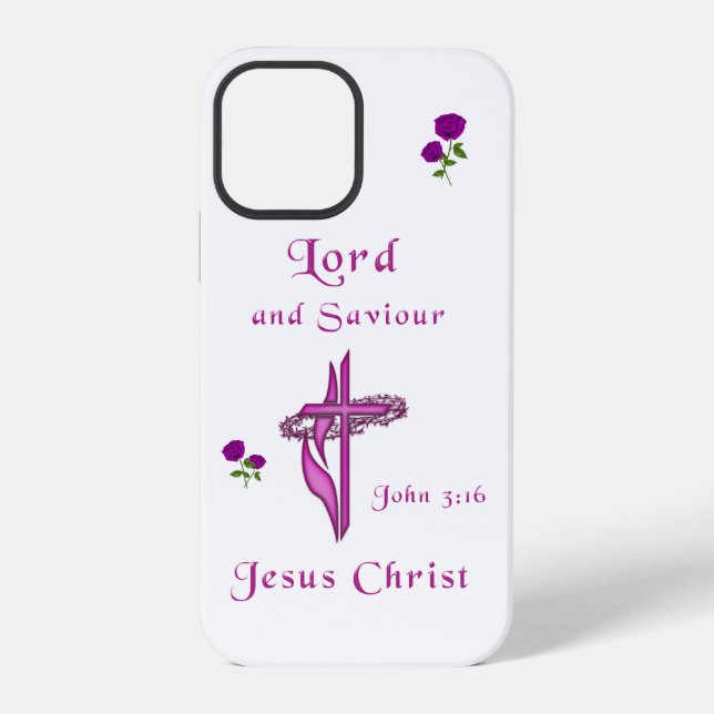 Coque iPhone Jean 3:16 (Verso)