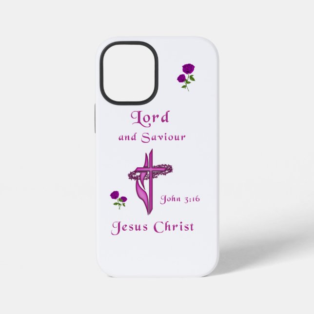 Coque iPhone Jean 3:16 (Verso)