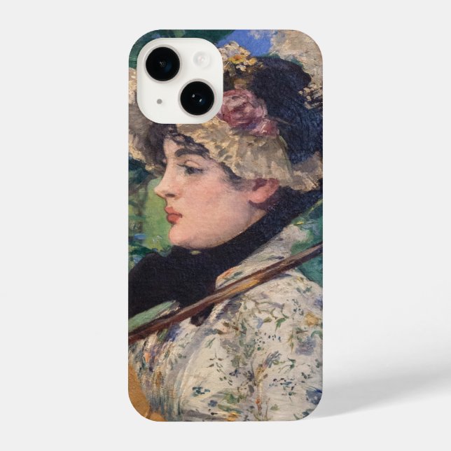 Coque iPhone Jeanne (Printemps) Par Édouard Manet (Verso)