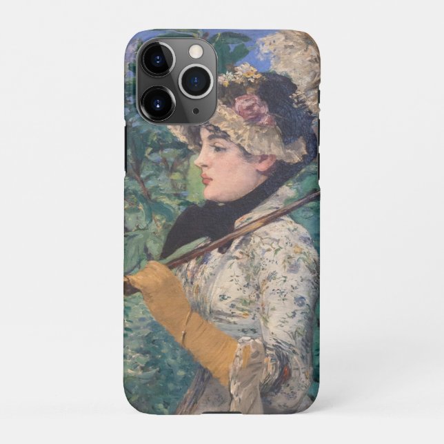 Coque iPhone Jeanne (Printemps) Par Édouard Manet (Dos)