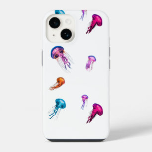 Coque Pour iPhone 14 jellyfish cover phone