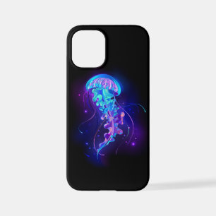 Coque iPhone 12 Mini Jellyfish éclatante couleur