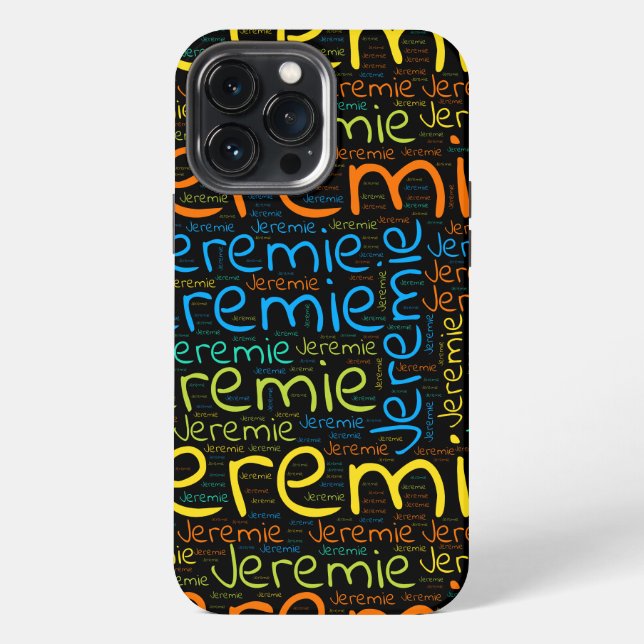 Coque iPhone Jérémie (Verso)