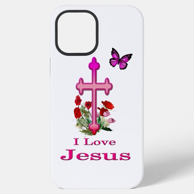 Coque iPhone Jésus  (Verso)