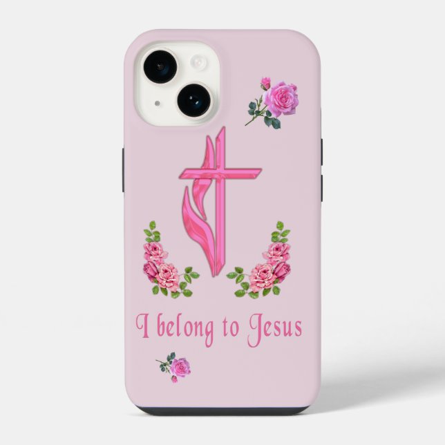 Coque iPhone Jésus (Verso)