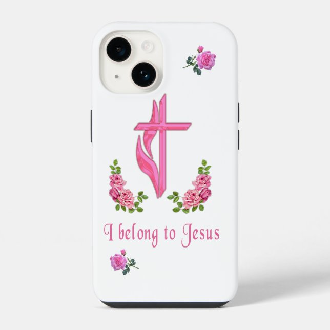 Coque iPhone Jésus (Verso)