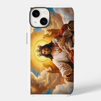 Coque Pour iPhone 14 Jésus dans le Royaume des Cieux étui iPhone