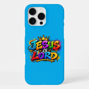 Coque iPhone 16 Pro Max Jésus est Seigneur