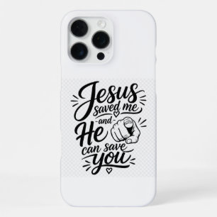 Coque iPhone 16 Pro Max Jésus Sauve