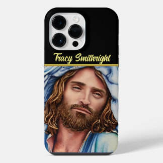Coque Pour Pour iPhone 14 Pro Max Jésus vous regarde