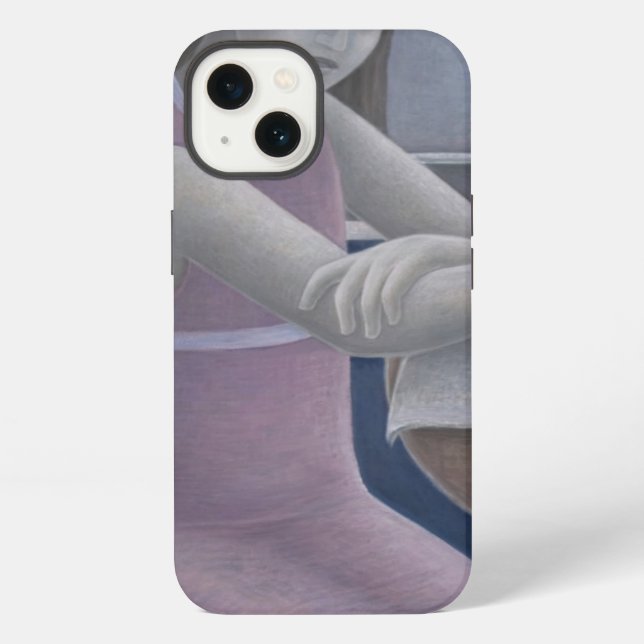 Coque iPhone Jeune fille lisant 2008 (Verso)