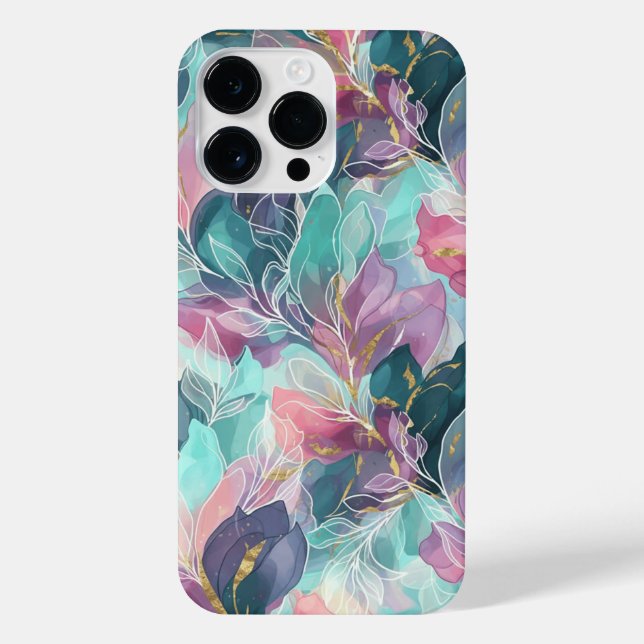 Coque iPhone Jewel Tone Floral (Verso)