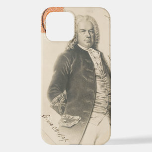 Coque iPhone 12 Johann Sebastian Bach - Vintager iPhone X Fall iPh