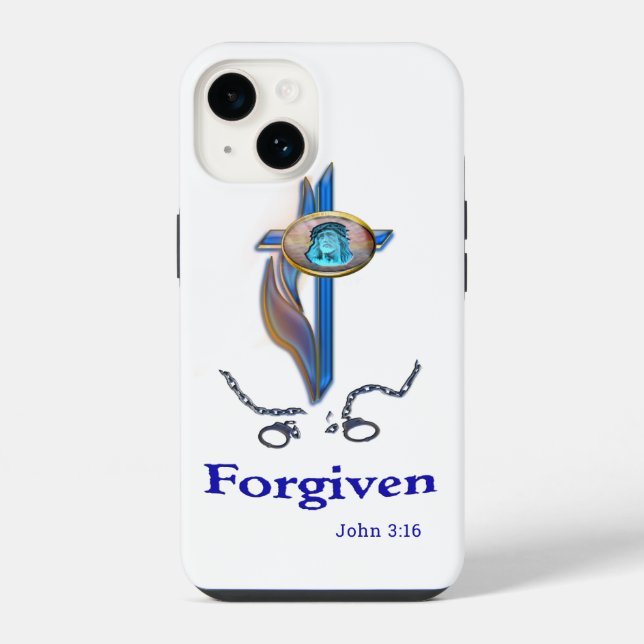Coque iPhone John 3:16 Case-mate iPhone 14 Case (Verso)