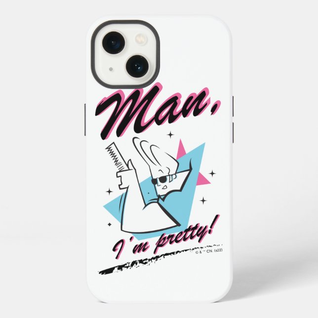 Coque iPhone Johnny Bravo (Verso)