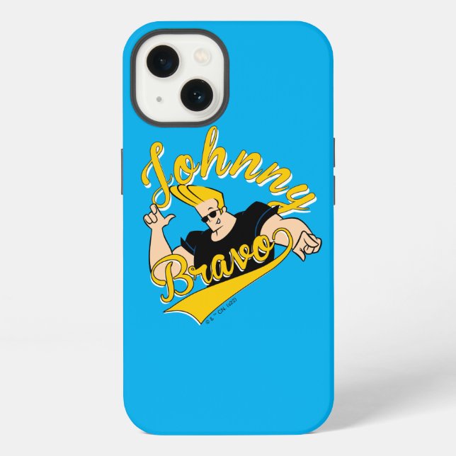 Coque iPhone Johnny Bravo Athletic Graphic (Verso)