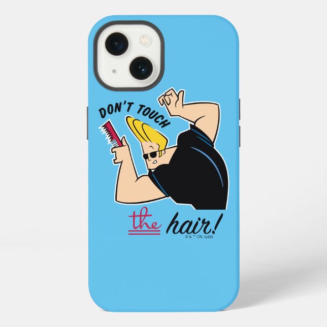 Coque iPhone Johnny Bravo Comb (Verso)