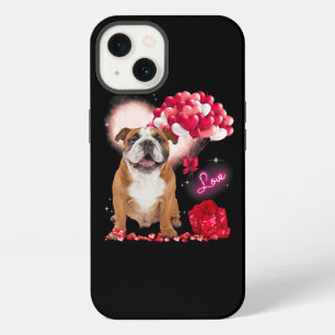 Etui iPhone 13 Joli ballon en forme de coeur de Saint-Valentin de