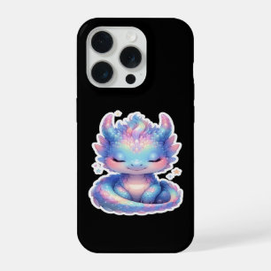 Coque iPhone 15 Pro Joli bébé dragon pastel