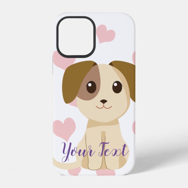 Coque iPhone Joli Chien  (Verso)