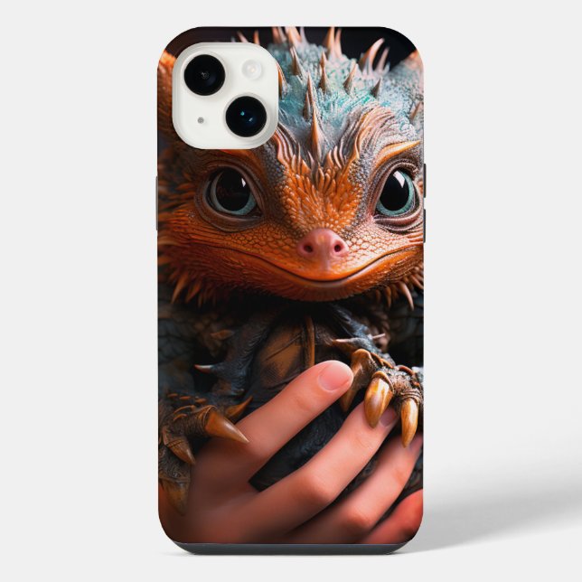 Coque iPhone Joli Dragon (Verso)