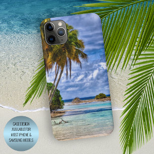 Coque iPhone 15 Pro Max Joli été Hawaiian Beach Aquarelle