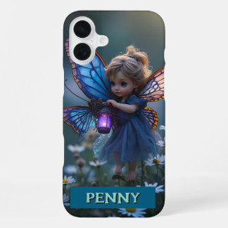 Coque iPhone 16 Plus Joli Jardin Fée Whimsical Enchanted Nature Cadeau