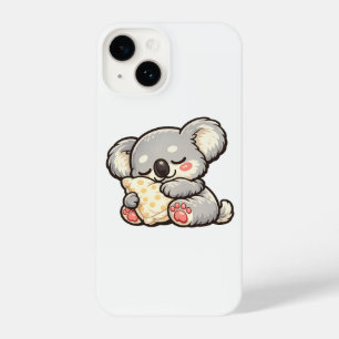Coque Pour iPhone 14 Joli koala endormi avec oreiller