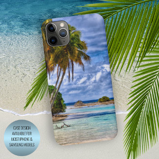 Coque iPhone 16 Pro Max Joli Mignon Été Hawaïen Plage Aquarelle