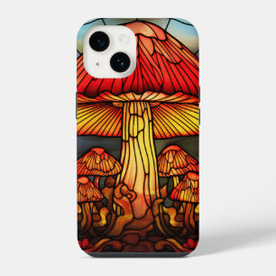 Coque Pour iPhone 14 joli motif de champignon taché