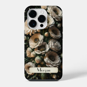 Coque Pour iPhone 14 Plus Joli motif floral personnalisé de fleurs sauvages