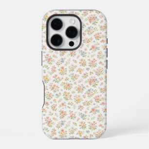 Coque iPhone 16 Pro Joli motif floral sans couture de petites fleurs n