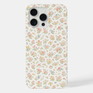 Coque iPhone 15 Pro Max Joli motif floral sans couture de petites fleurs n