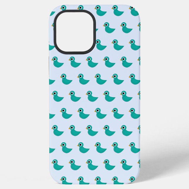Coque iPhone Joli oiseau bleu (Verso)