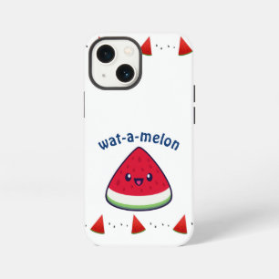 Etui iPhone 13 Mini Joli Sourire Kawaii Pastèque