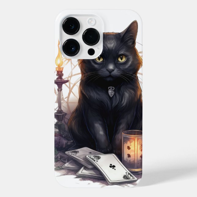 COQUE iPhone JOLIE CUISINE EN COULEUR D'EAU HALLOWEEN NOIR (Verso)