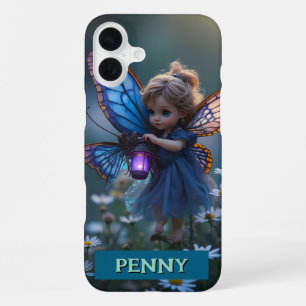 Coque iPhone 16 Plus Jolie Fée de Jardin Cadeau Enchanté de la Nature F