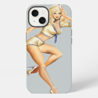 Etui iPhone 13 Jolie Fille Pin Up