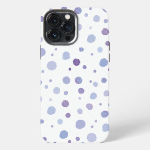 Etui iPhone 13 Pro Max Jolie œuvre d'art pointillée aux coups de pinceau