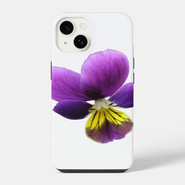 Coque iPhone Jolie Pensée (Verso)