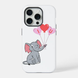 Coque iPhone 15 Pro jolie Saint-Valentin je t'aime cœur