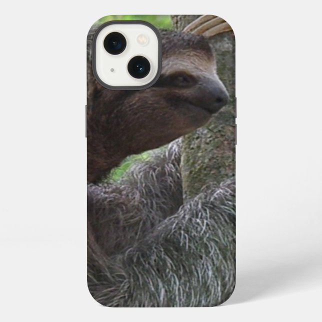Coque iPhone Jolie Sloth (Verso)