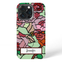 Jolies fleurs rouges modernes et lumineuses Menthe