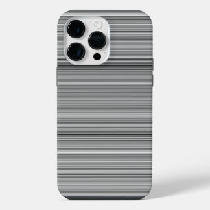 Coque Pour Pour iPhone 14 Pro Max Jolies rayures grises