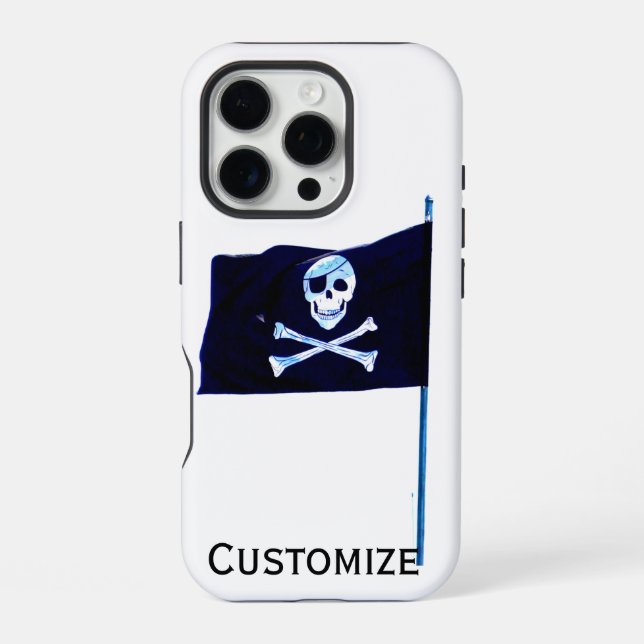 Coque iPhone jolly roger (Verso)