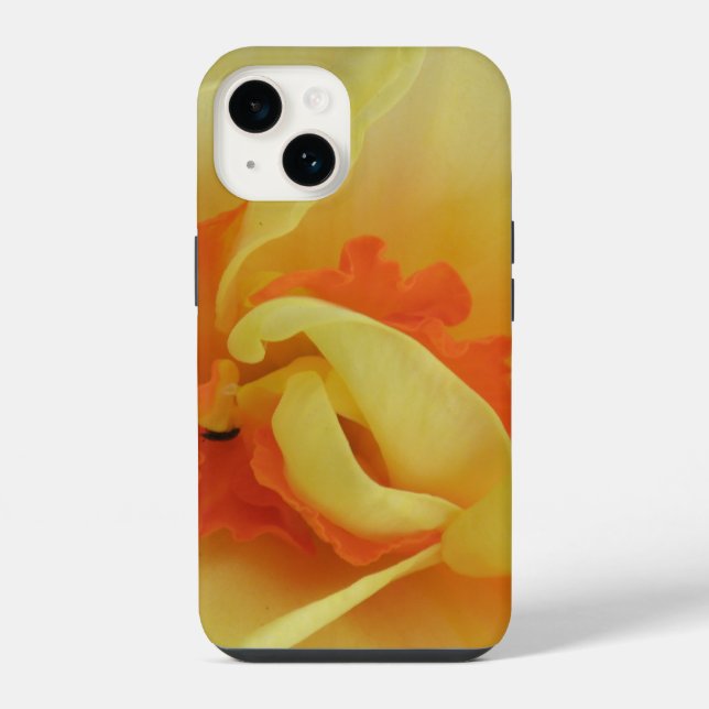 Coque iPhone Jonquille Fantaisie (Verso)