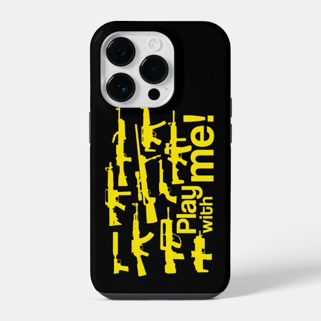 Coque iPhone Joue avec moi ! (Verso)