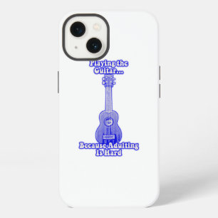 Etui iPhone 13 Jouer de la guitare parce que devenir adulte est d